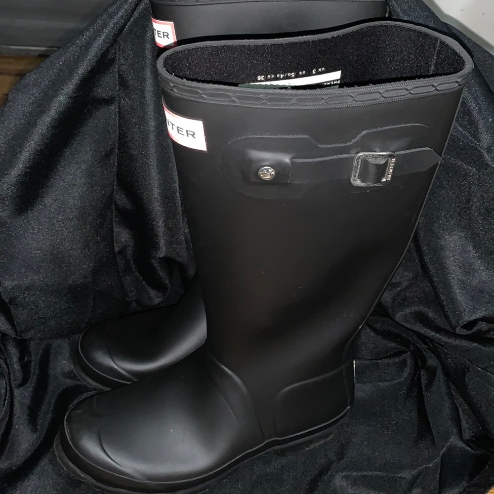 Hunter rain boots